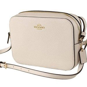 Coach Pebble Leather Mini Camera Bag